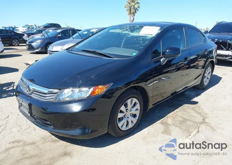 2012 Honda Civic Lx from USA, damaged, VIN JHMFB2F5XCS005782